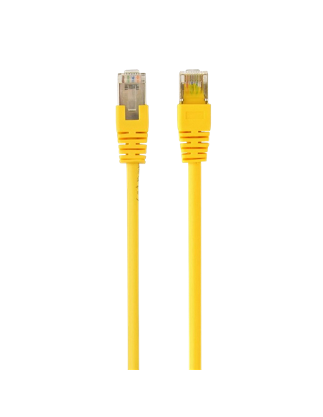 Patch cord Cablexpert PP22-1M/Y, Cat5e FTP, 1m, Galben