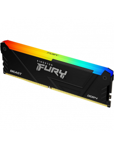 Оперативная память Kingston FURY Beast RGB, DDR4 SDRAM, 2666 МГц, 8Гб, KF426C16BB2A/8