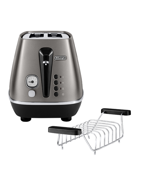 Toaster DeLonghi CTIN2103.TB, Titanium Black