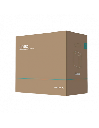 Carcasă PC Deepcool CG580, Midi-Tower, Fără PSU, Negru
