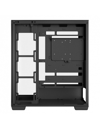 Carcasă PC Deepcool CG580, Midi-Tower, Fără PSU, Negru