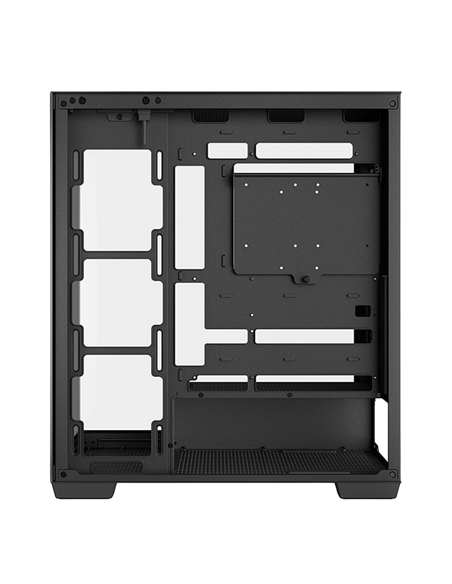 Carcasă PC Deepcool CG580, Midi-Tower, Fără PSU, Negru