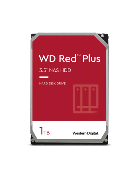 Жесткий диск Western Digital WD Red Plus, 3.5", 6 ТБ <WD60EFPX>