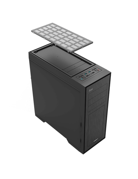 Carcasă PC Gamemax Titan Silent, Full-Tower, Fără PSU, Negru