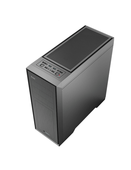 Carcasă PC Gamemax Titan Silent, Full-Tower, Fără PSU, Negru