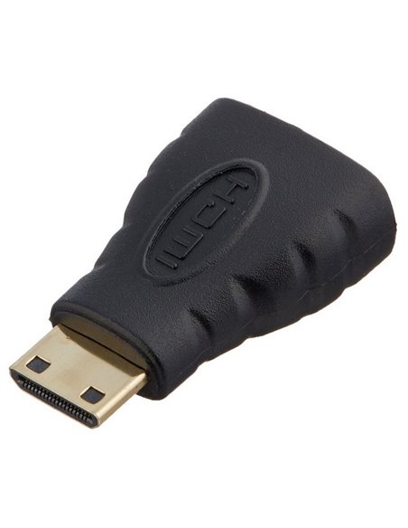Видеоадаптер APC Electronic APC-101302, mini HDMI (M) - HDMI (F), Чёрный