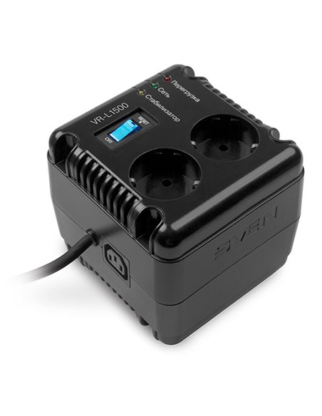Стабилизатор напряжения SVEN VR-L1500, 1500VA