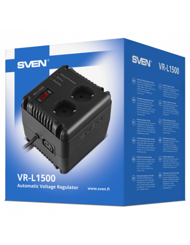 Stabilizator de Tensiune SVEN VR-L1500, 1500VA