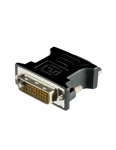 Adaptor Video SVEN SV-015534, DVI-I (M) - VGA D-Sub (F), Negru