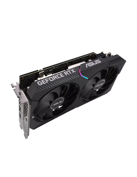 Видеокарта ASUS DUAL-RTX3060-O12G-V2, 12ГБ GDDR6 192бит