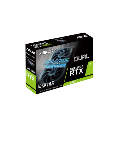 Видеокарта ASUS DUAL-RTX3060-O12G-V2, 12ГБ GDDR6 192бит
