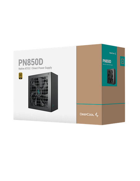 Блок питания для компьютеров Deepcool PN850D, 850Вт, ATX, Немодульный