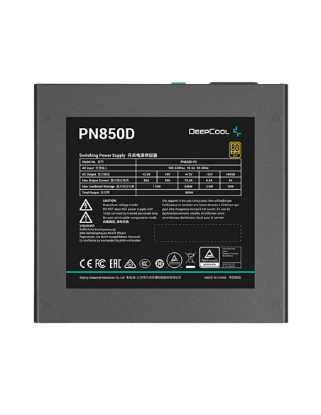Sursă Alimentare PC Deepcool PN850D, 850W, ATX, Nemodular