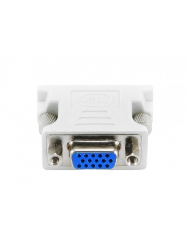 Adaptor Video Cablexpert A-DVI-VGA, DVI-I (M) - VGA D-Sub (F), Alb