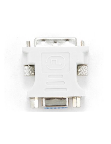 Adaptor Video Cablexpert A-DVI-VGA, DVI-I (M) - VGA D-Sub (F), Alb