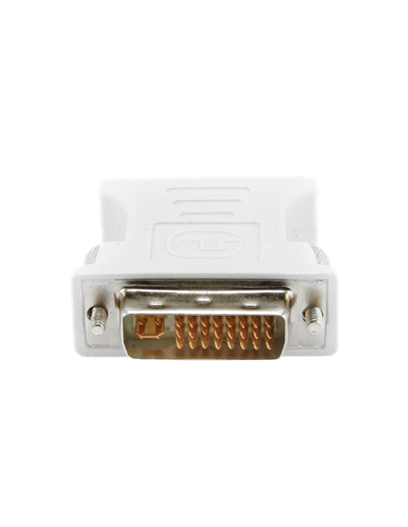 Adaptor Video Cablexpert A-DVI-VGA, DVI-I (M) - VGA D-Sub (F), Alb