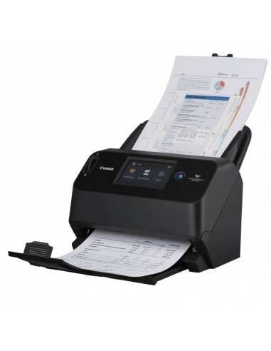 Scaner de documente cu alimentare automată Canon imageFORMULA DR-S130, A4, Negru