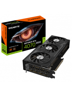 Видеокарта Gigabyte GV-N407SWF3OC-12GD, 12ГБ GDDR6X 192бит 