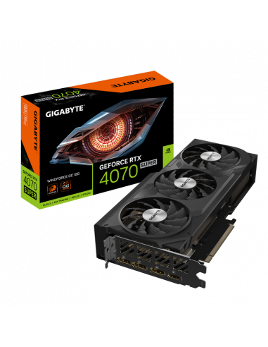 Видеокарта Gigabyte GV-N407SWF3OC-12GD, 12ГБ GDDR6X 192бит 
