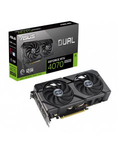 Видеокарта ASUS DUAL-RTX4070S-12G-EVO, 12ГБ GDDR6X 192бит