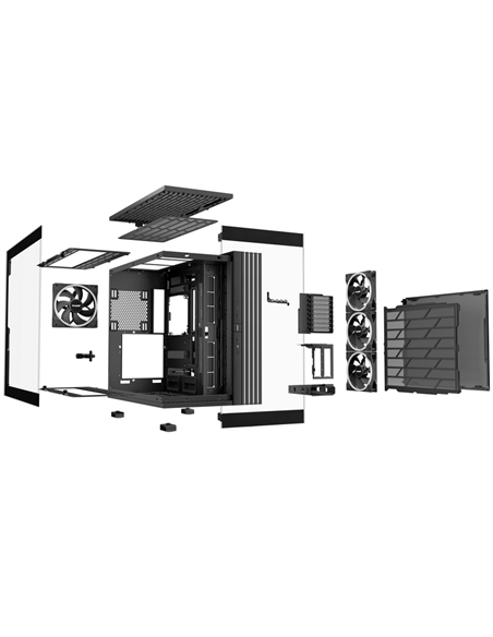Компьютерный корпус be quiet! Ligh Base 900 FX, Midi-Tower, Без блока питания, Чёрный
