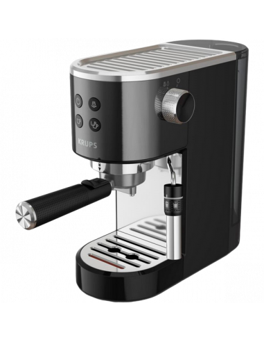 Cafetiera manuala Krups XP444G10, 1400W, Negru