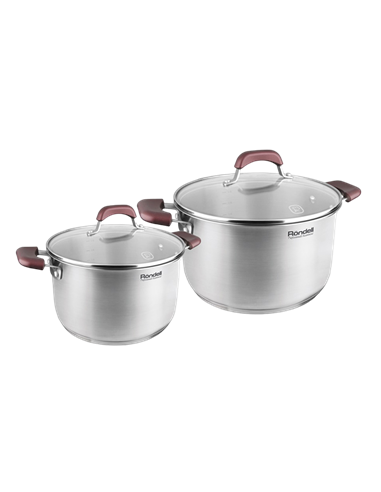 Set de cratițe Rondell RDS-822, 5,6L, 24cm, Oțel inoxidabil