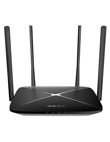 Router fără fir MERCUSYS AC12G, Negru