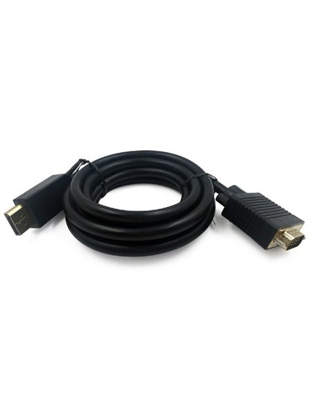 Cablu Video Cablexpert CCP-DPM-VGAM-5M, DisplayPort (M) - VGA D-Sub (M), 5m, Negru