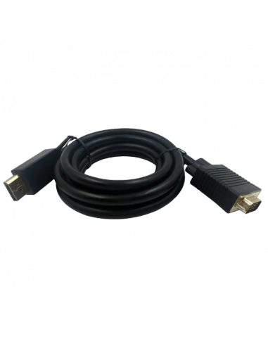 Видео кабель Cablexpert CCP-DPM-VGAM-5M, DisplayPort (M) - VGA D-Sub (M), 5м, Чёрный