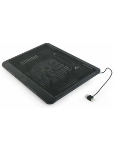 Suport de răcire pentru laptop Gembird NBS-1F15-04, 15,6", Negru 2