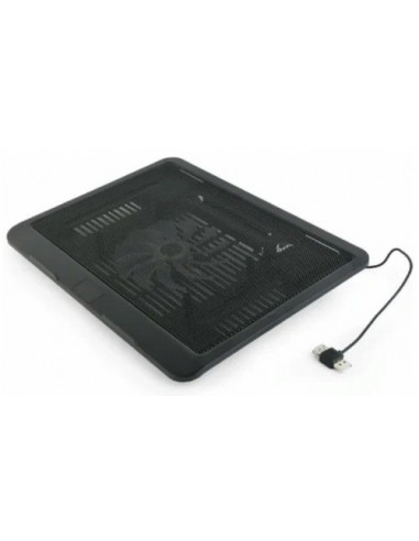 Suport de răcire pentru laptop Gembird NBS-1F15-04, 15,6", Negru
