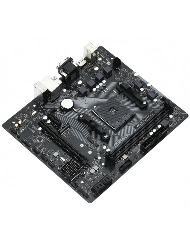 Материнская плата ASRock A520M-HVS, AM4, AMD A520, Micro-ATX