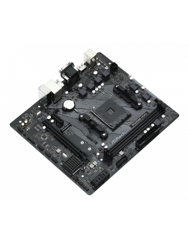 Материнская плата ASRock A520M-HVS, AM4, AMD A520, Micro-ATX