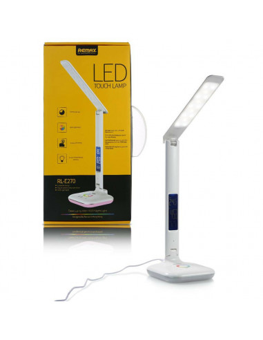 Lampa de birou Remax LED Touch Lamp, Alb