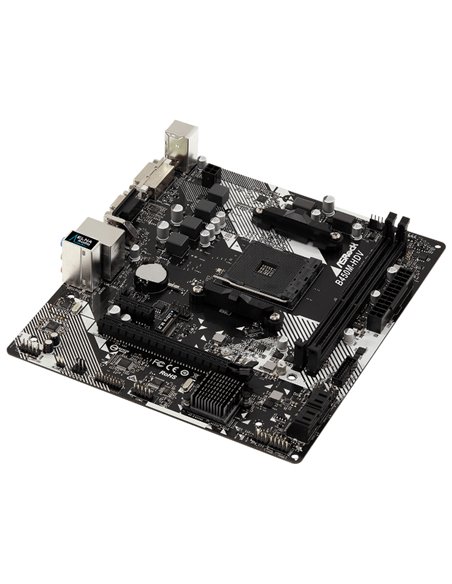 Placă de bază ASRock B450M-HDV R4.0, AM4, AMD B450, Micro-ATX