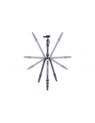 Tripied Foto-Video Vanguard VESTA TB 204ABS, Cap trepied de minge, Negru