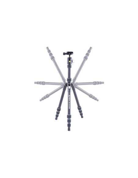 Tripied Foto-Video Vanguard VESTA TB 204ABS, Cap trepied de minge, Negru