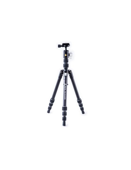 Tripied Foto-Video Vanguard VESTA TB 204ABS, Cap trepied de minge, Negru