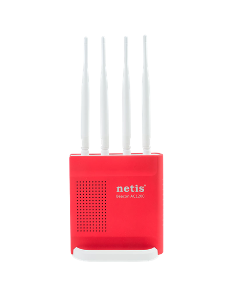 Router fără fir Netis WF2681, Roșu