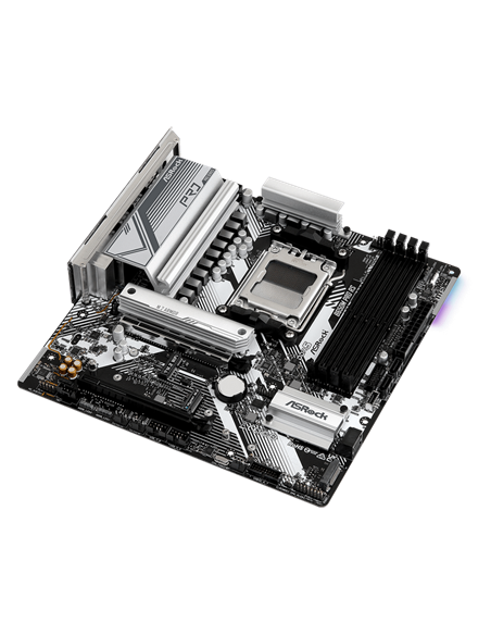 Материнская плата ASRock B650M PRO RS, AM5, AMD B650, Micro-ATX