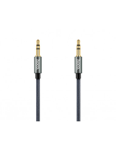 Cablu audio Hoco UPA03, 3.5 mm - 3.5 mm, 1m, Negru