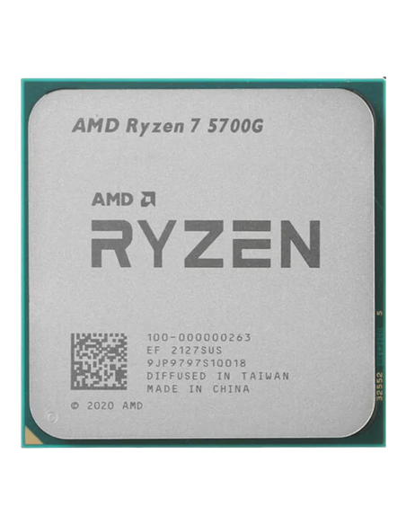 Procesor AMD Ryzen 7 5700G, Radeon Graphics, Wraith Stealth | Tray