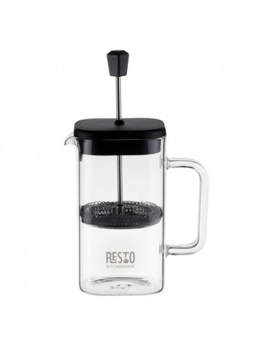 Cafetiera French Press RESTO 90503, 0,6L, Negru
