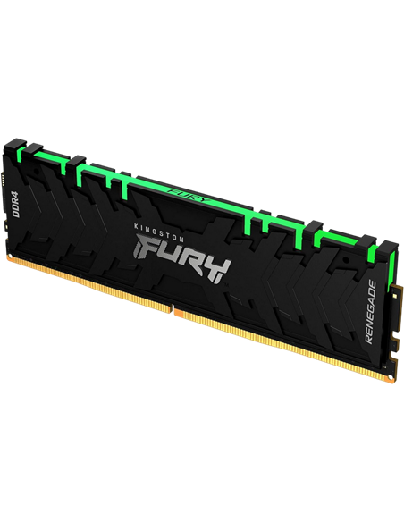 Оперативная память Kingston FURY Renegade RGB, DDR4 SDRAM, 3600 МГц, 8Гб, KF436C16RBA/8 Оперативная память Kingston FURY Renegade RGB, DDR4 SDRAM, 3600 МГц, 8Гб, KF436C16RBA/8