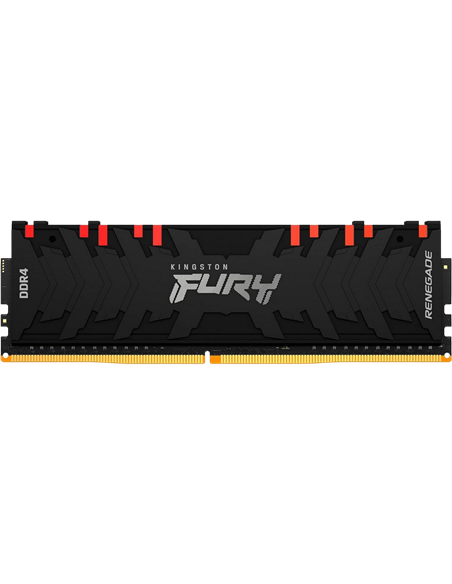 Оперативная память Kingston FURY Renegade RGB, DDR4 SDRAM, 3600 МГц, 8Гб, KF436C16RBA/8 Оперативная память Kingston FURY Renegade RGB, DDR4 SDRAM, 3600 МГц, 8Гб, KF436C16RBA/8