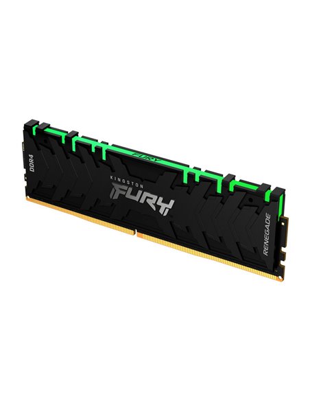 Оперативная память Kingston FURY Renegade RGB, DDR4 SDRAM, 3600 МГц, 8Гб, KF436C16RBA/8 Оперативная память Kingston FURY Renegade RGB, DDR4 SDRAM, 3600 МГц, 8Гб, KF436C16RBA/8