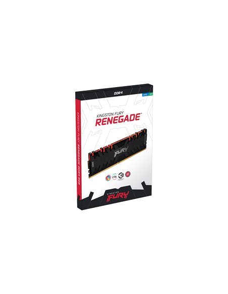 Оперативная память Kingston FURY Renegade RGB, DDR4 SDRAM, 3600 МГц, 8Гб, KF436C16RBA/8 Оперативная память Kingston FURY Renegade RGB, DDR4 SDRAM, 3600 МГц, 8Гб, KF436C16RBA/8