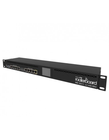 Маршрутизатор MikroTik RB3011UiAS-RM, Чёрный