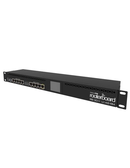 Маршрутизатор MikroTik RB3011UiAS-RM, Чёрный